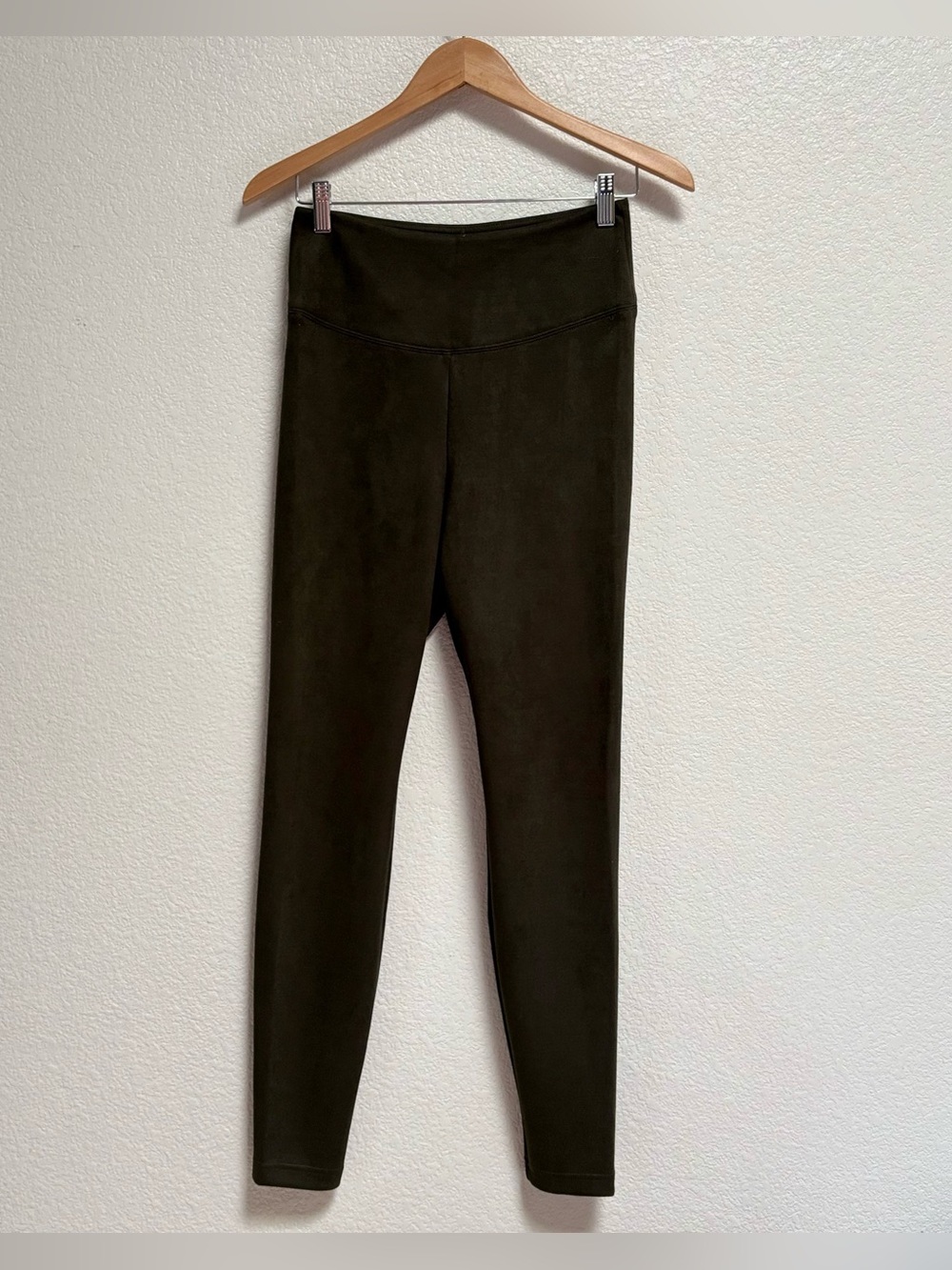 White House Black Market Olive High-Rise Leggings